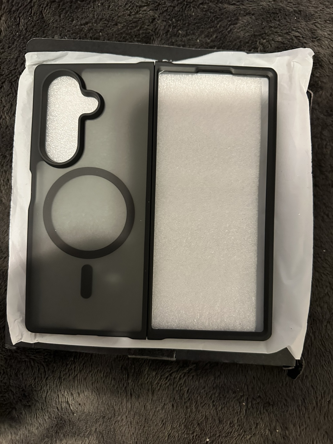 New FNTCASE Galaxy Z Fold 7 Black Case - photo 3