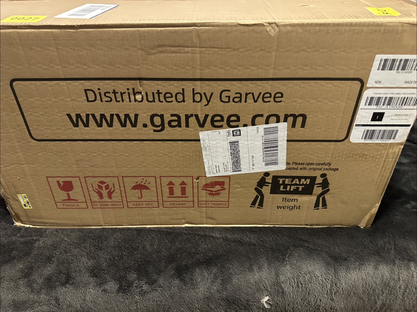 Garvee Truck Bed Tool Box - Black - New in Box!