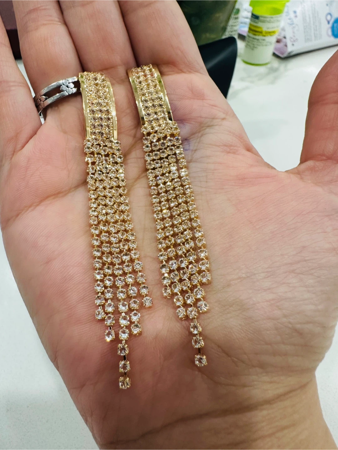 Fashion Jewelry Dangle Earrings - Gold