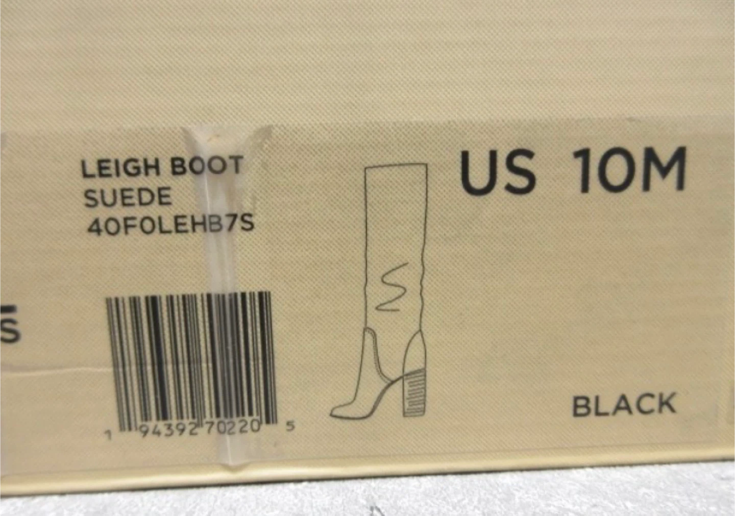 Michael Kors Leigh Boot, US 10M, brand new in box Black - photo 3
