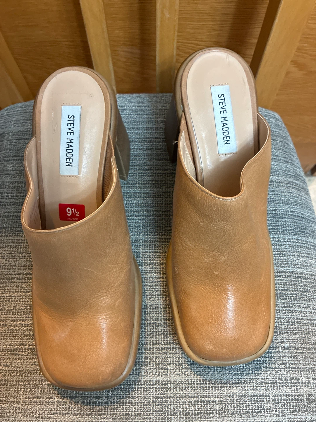 NewSteve Madden Brown Mules - Size 9.5