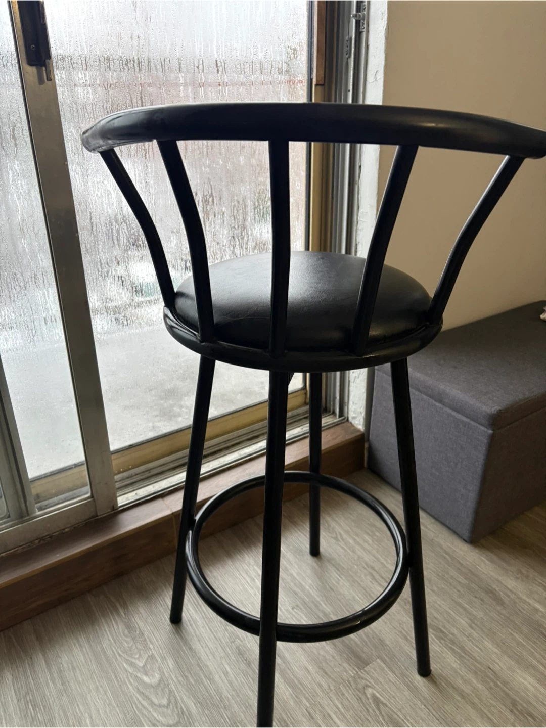 Black Bar Stool - photo 2