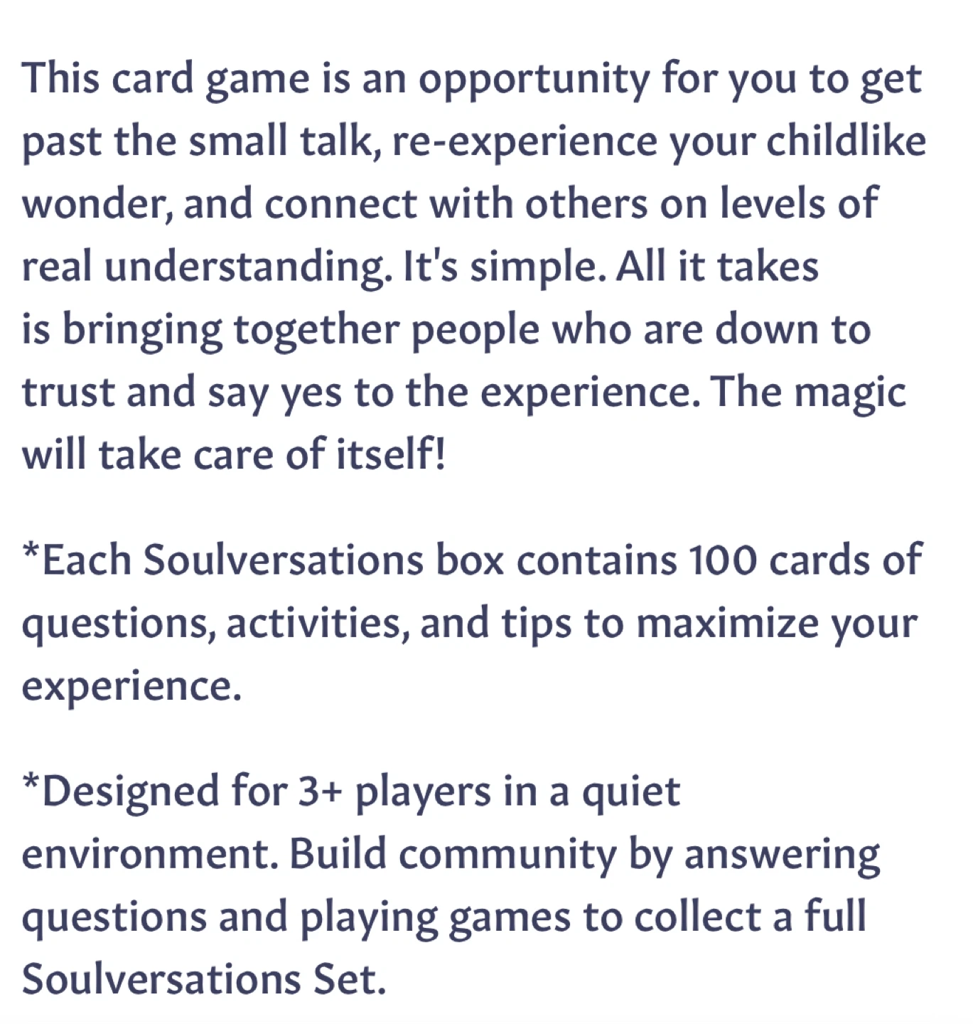 Soulversations Card Game - photo 5
