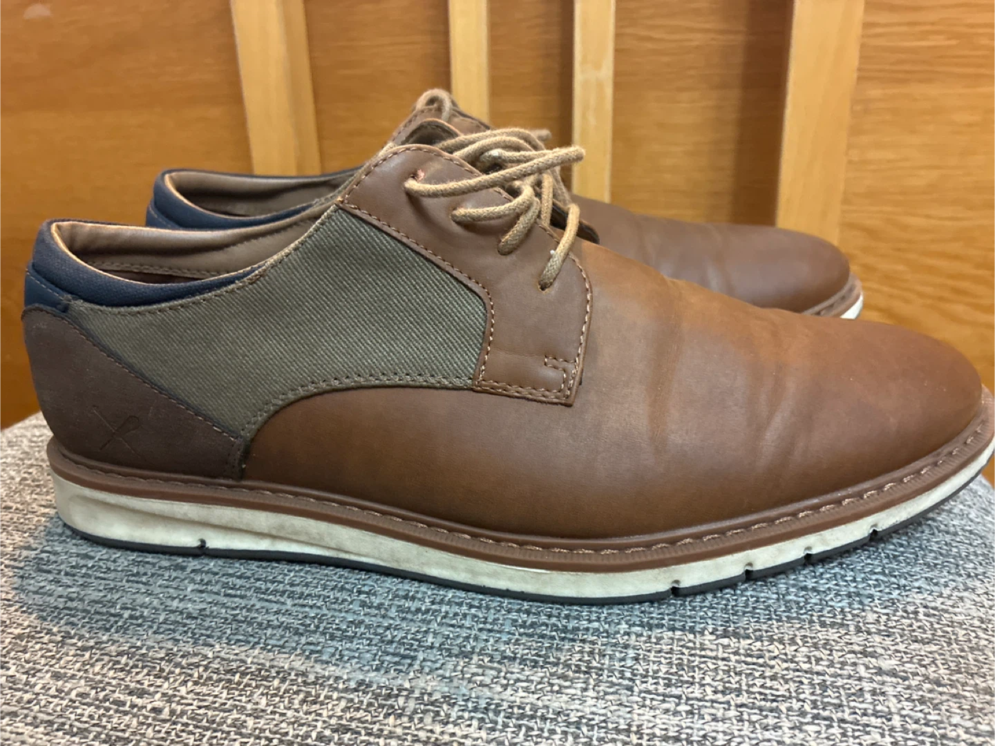 Denver Hayes Brown Men's Leather Dress Shoes - photo 4