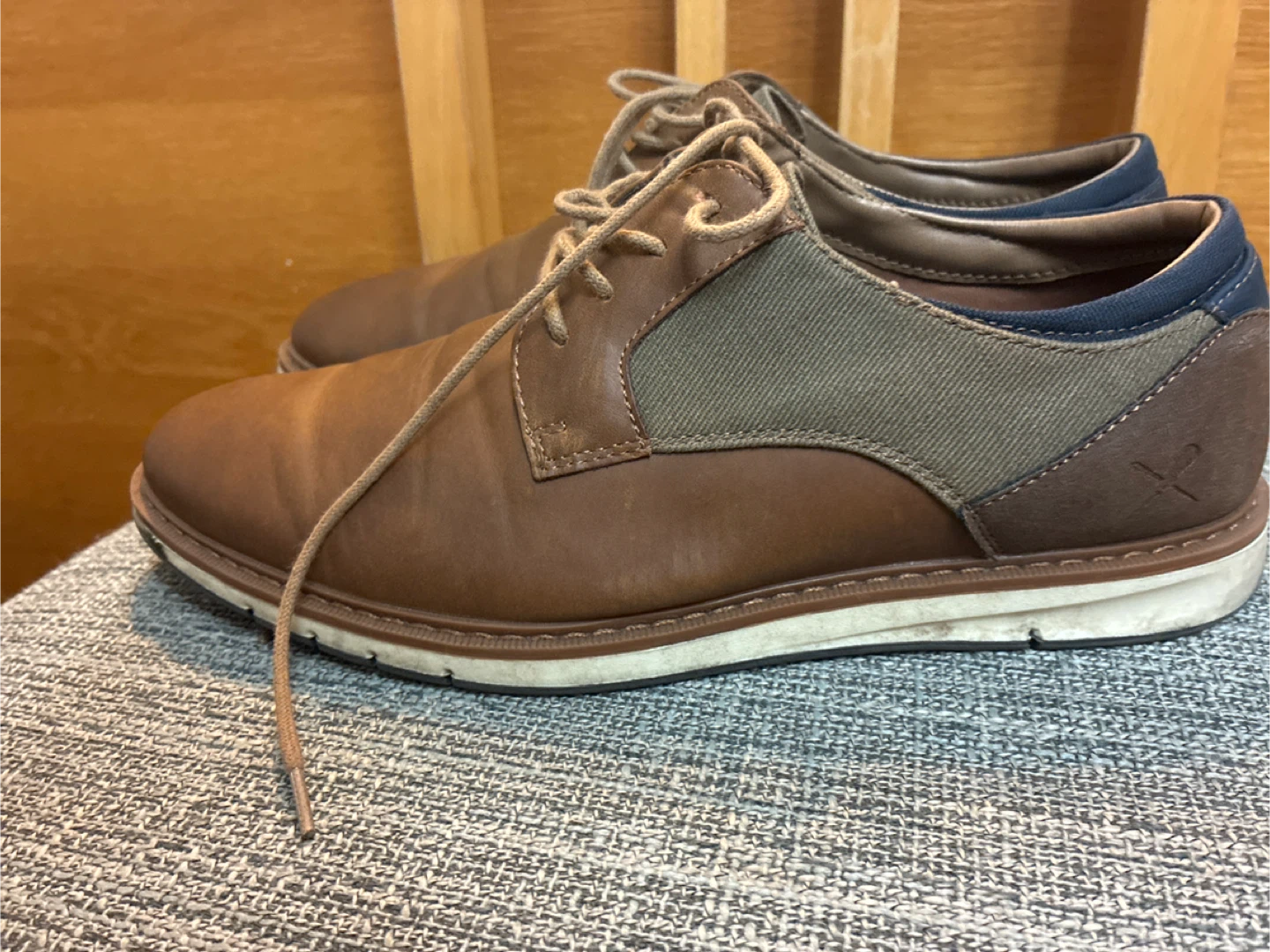 Denver Hayes Brown Men's Leather Dress Shoes - photo 2