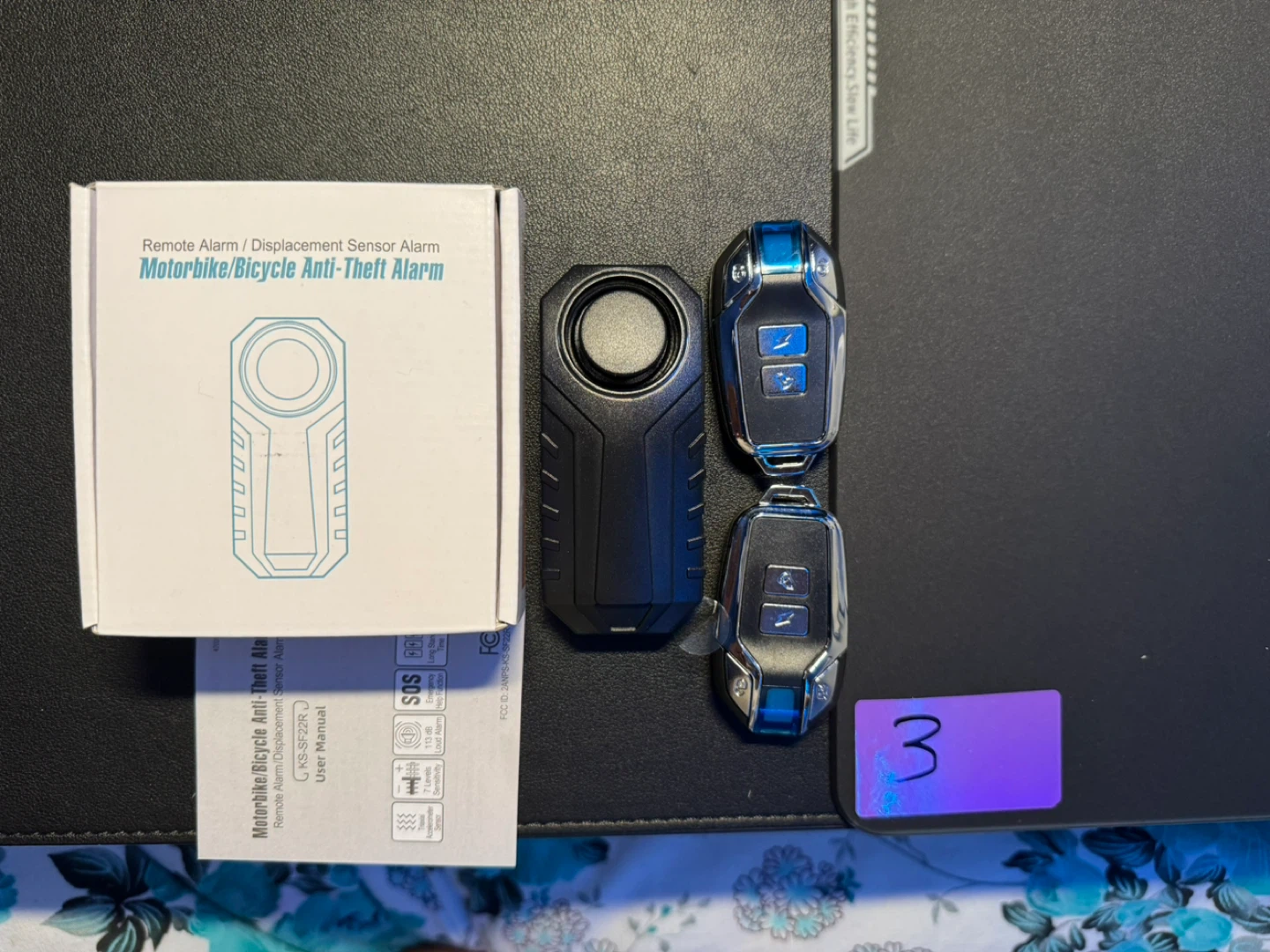 HoneTeek Anti-Theft Bicycle Alarm