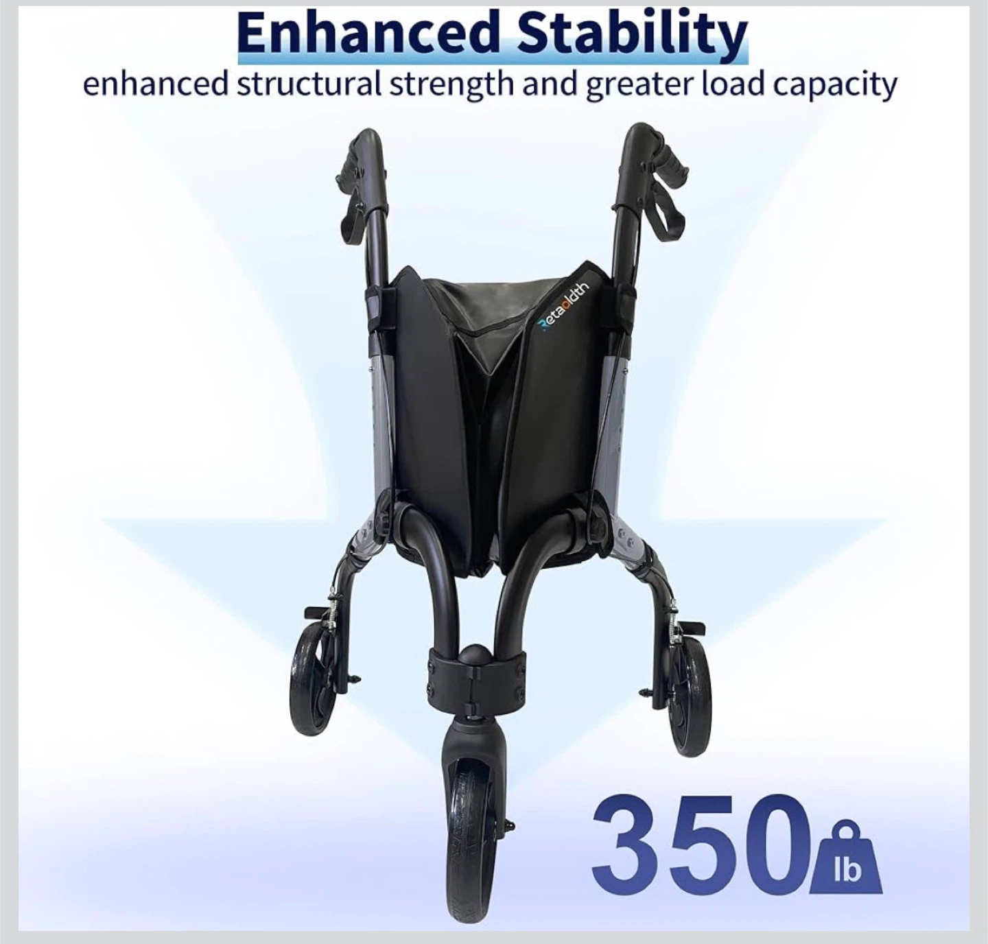 (New)Lightweight Foldable Walker - Adjustable Height - photo 3