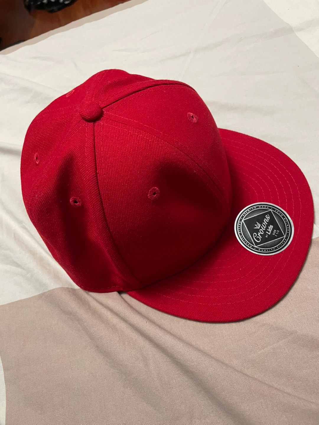 Crowns Life Red Fitted Hat - photo 2