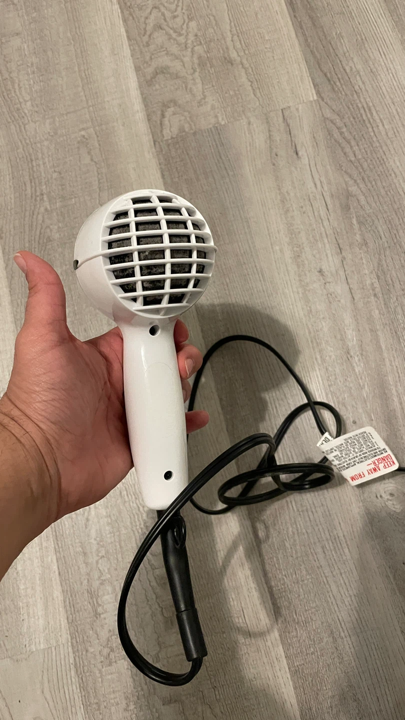 Conair 1875 Watt Hair Dryer - White - photo 4