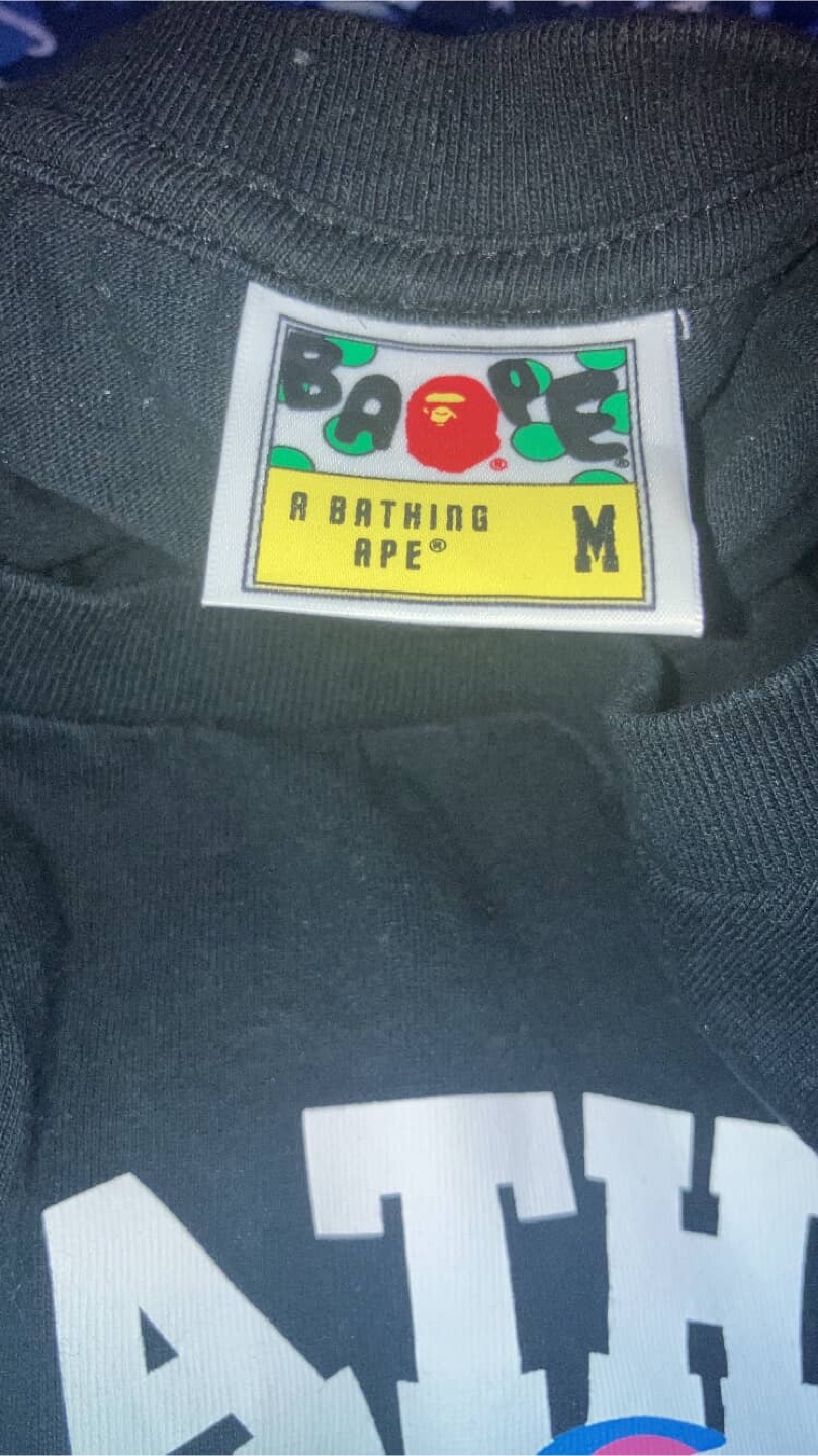 Bape black tee - photo 2