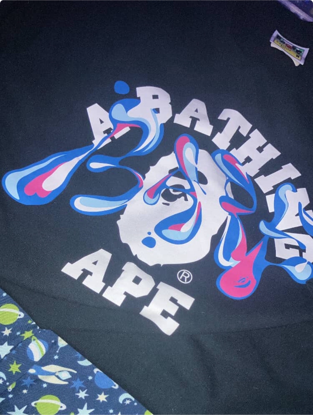 Bape black tee