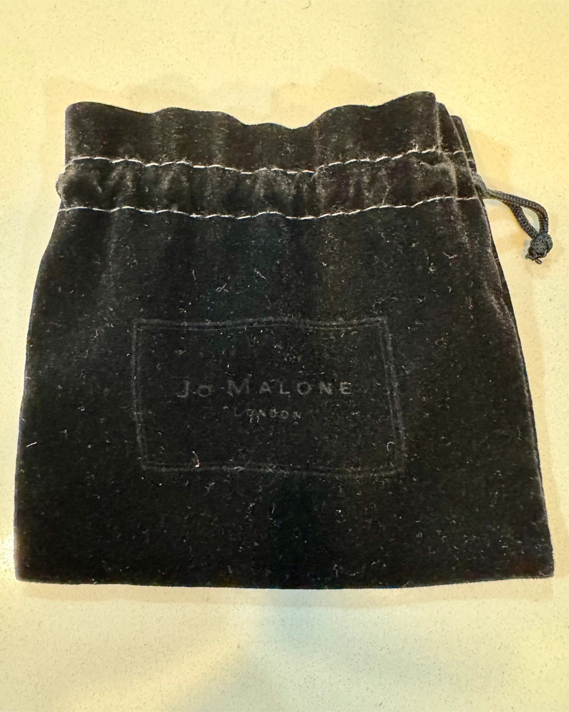 Jo Malone Black Velvet Pouch_NWT