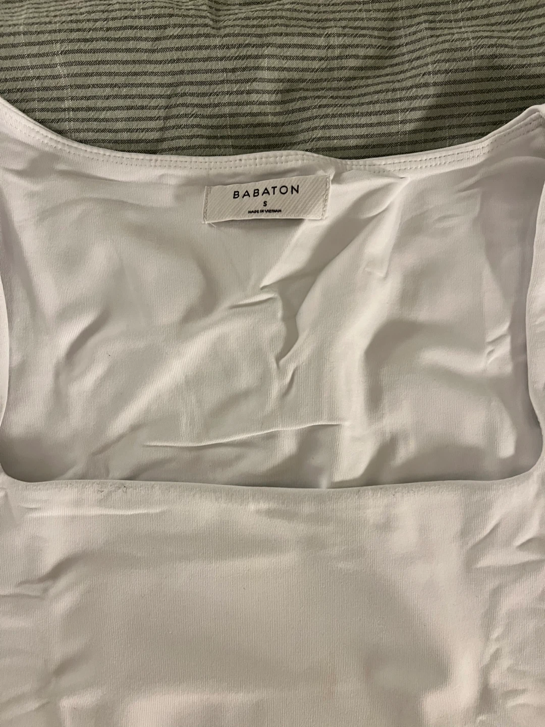 Aritzia Babaton Square Neck Long Sleeve Top - Size S - photo 3