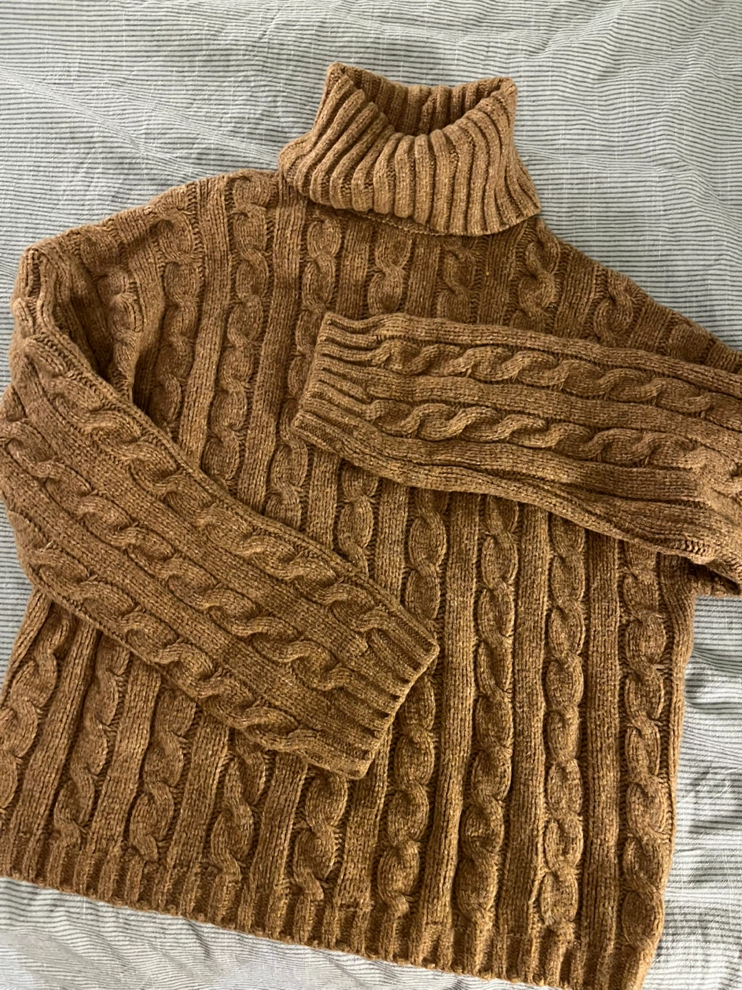 Abercrombie Brown Turtleneck Sweater