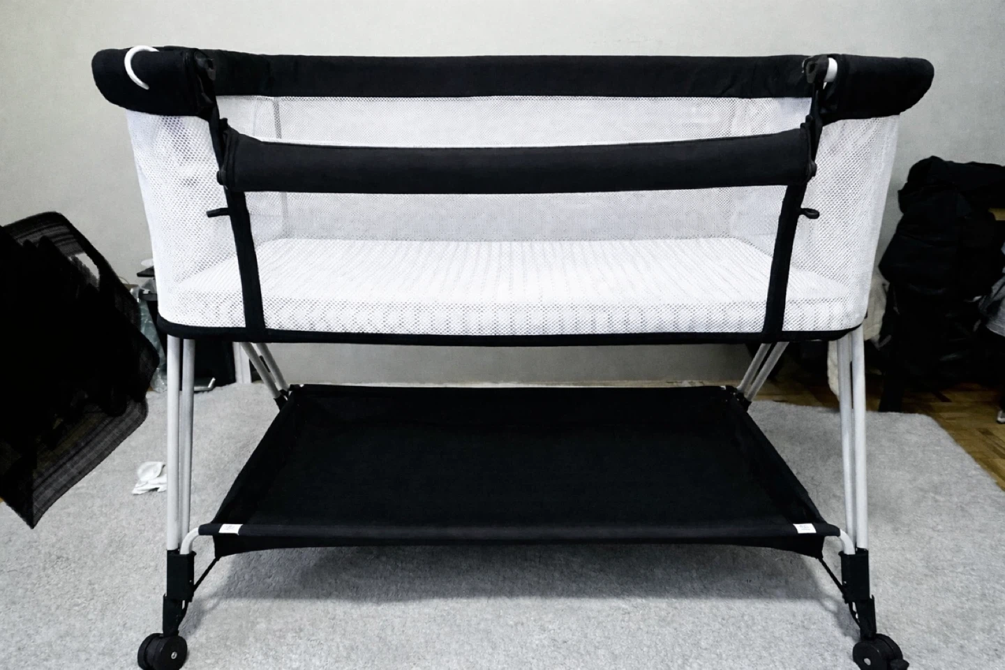 Black & White Baby Bassinet