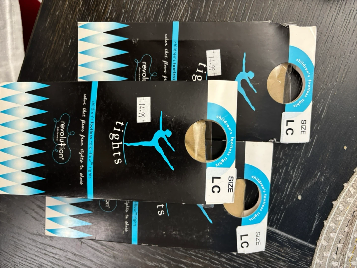 Revolution Dancewear Tights - Sizes LA, MC, LC, XLA - photo 2