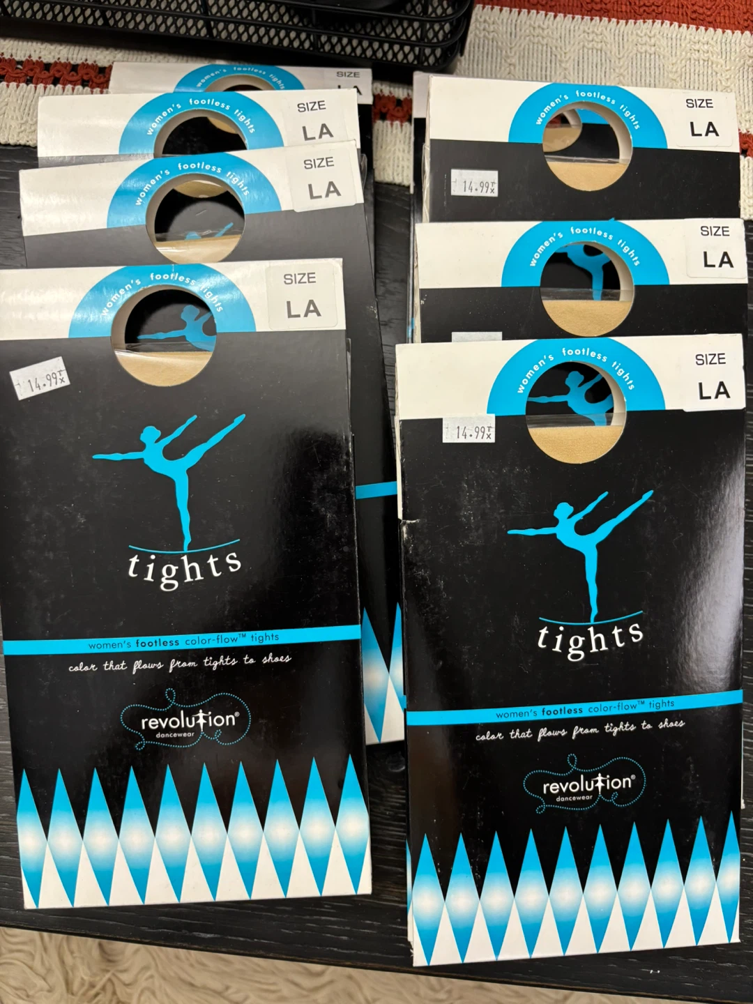 Revolution Dancewear Tights - Sizes LA, MC, LC, XLA - photo 5