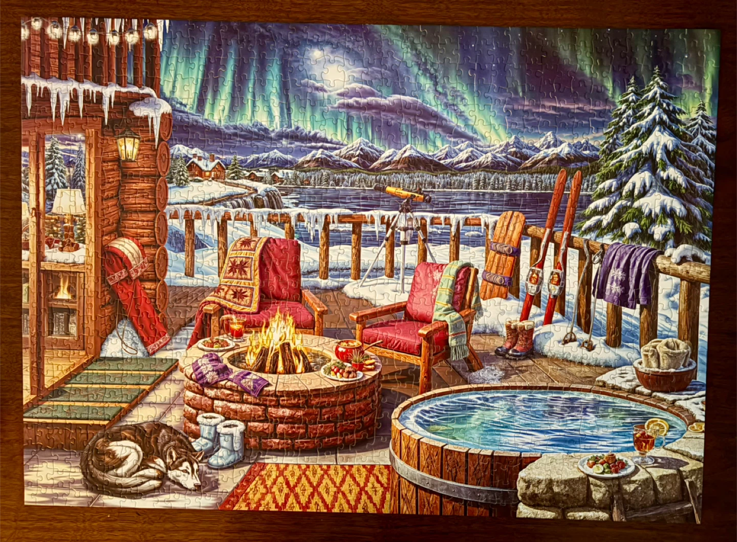 Rechiato Winter Holidays 1000 Piece Jigsaw Puzzle - photo 2