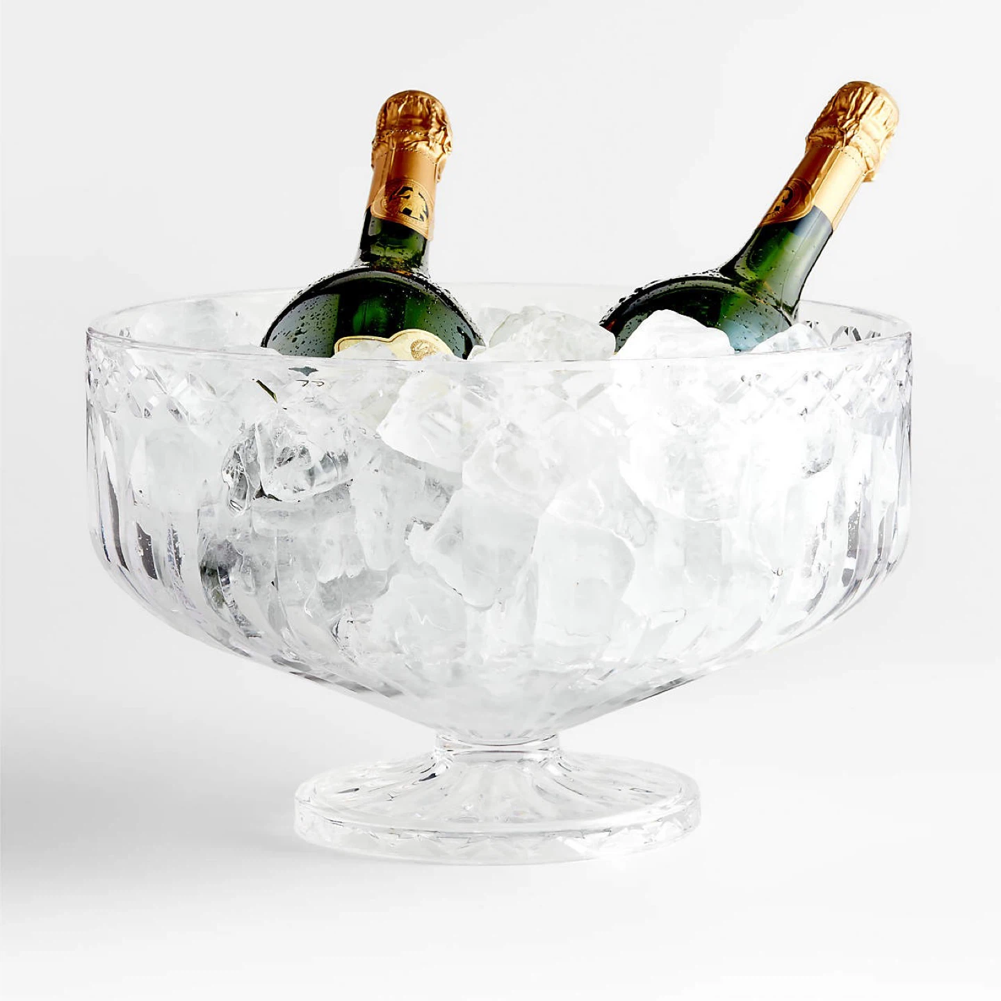 Hobnail Footed Punch Bowl - Crate & Barrel