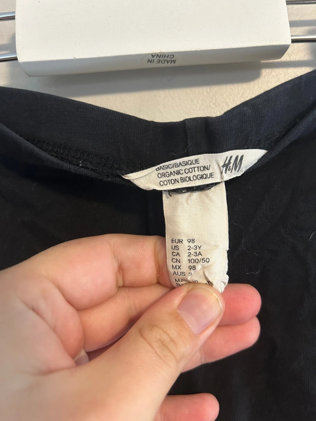 H&M Black Leggings - Size 2-3Y - photo 2