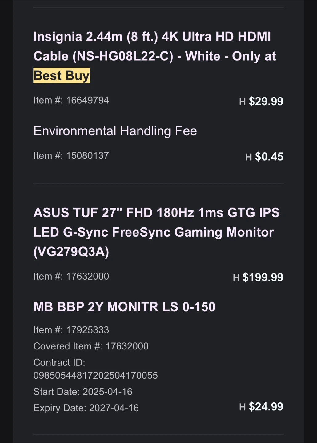 ASUS TUF 27" FHD 180Hz Gaming Monitor - photo 5
