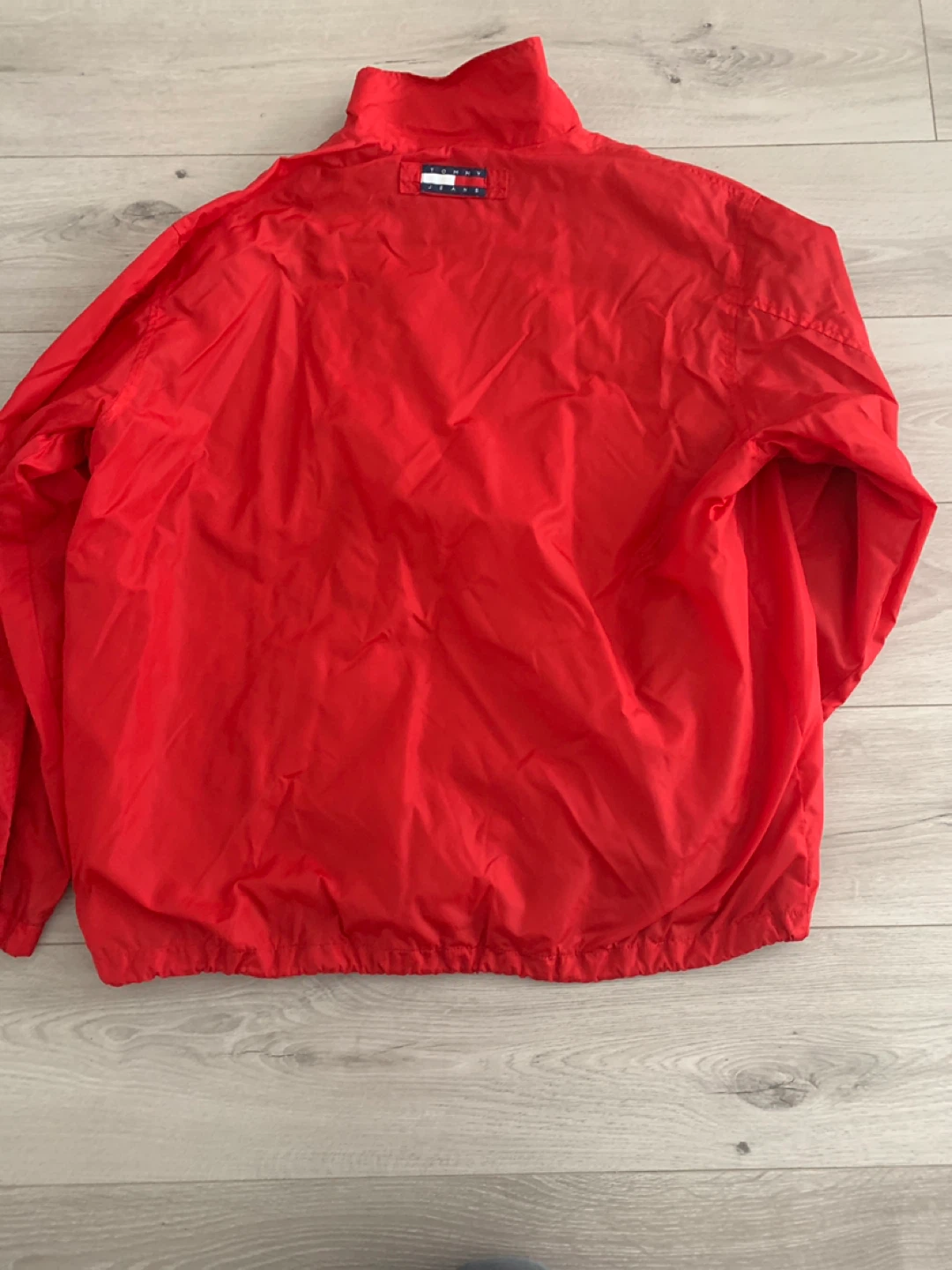 Tommy Jeans Red Windbreaker Jacket - Size L - photo 3