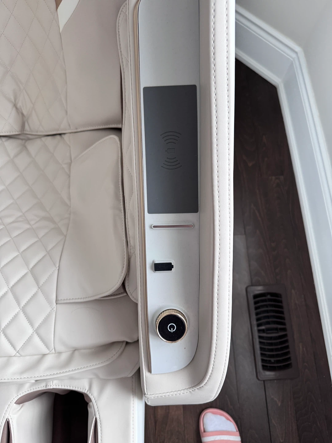 Rotai Massage Chair - Beige/White - photo 3