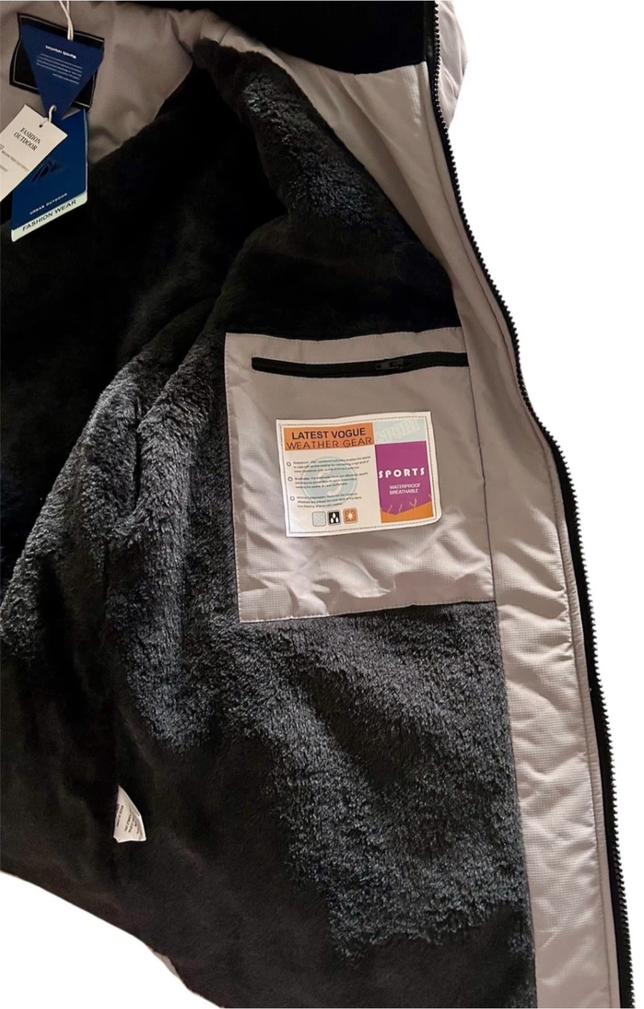 Women waterproof ski jacket - photo 4