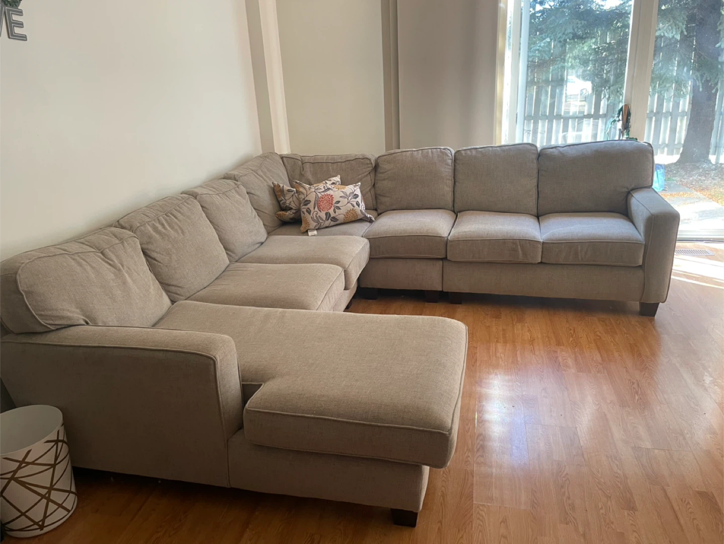 Large Sectional Sofa - 7'9" x 9'2" - photo 3