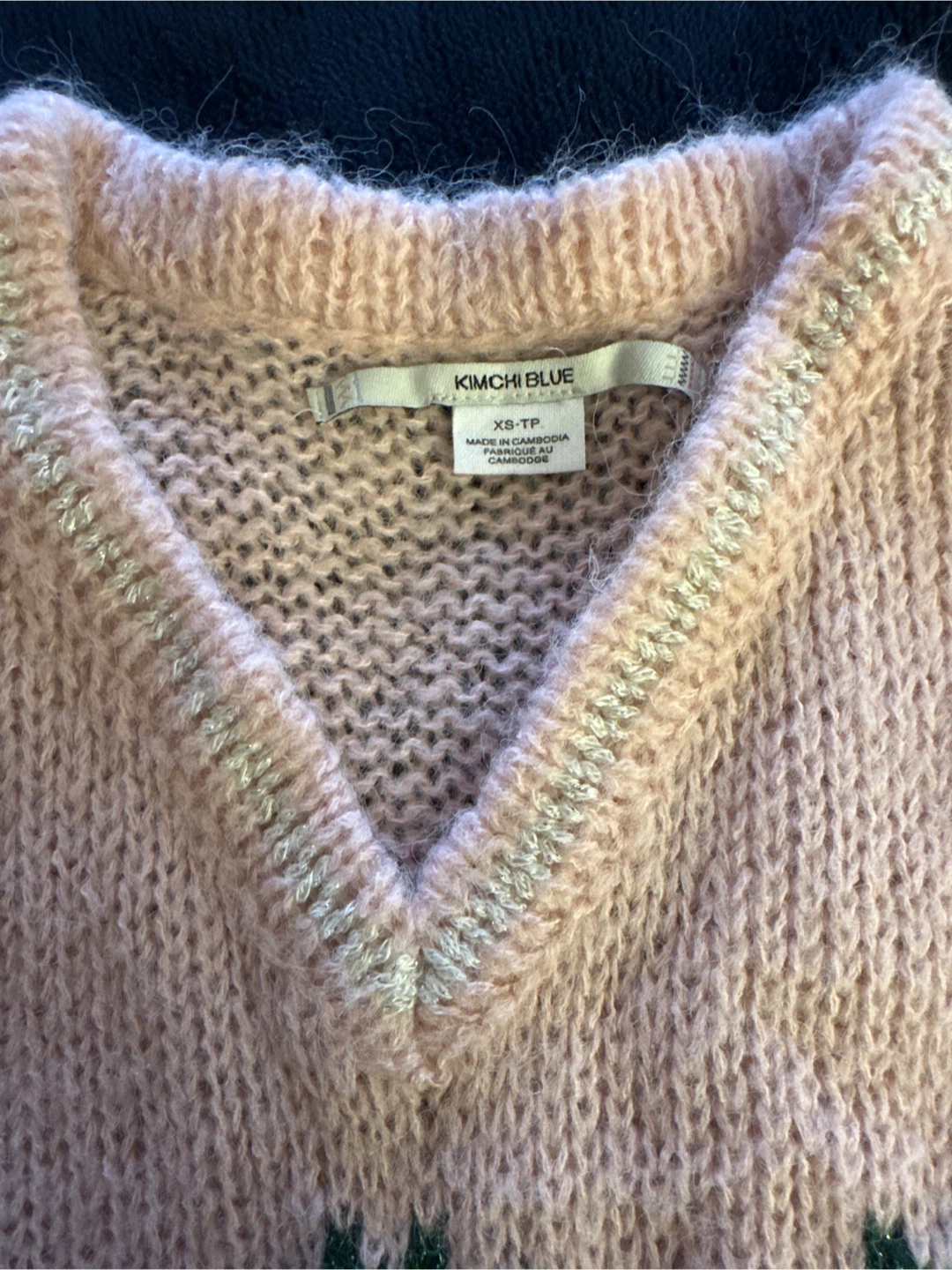 Kimchi Blue Sweater Vest - Size XS - photo 2