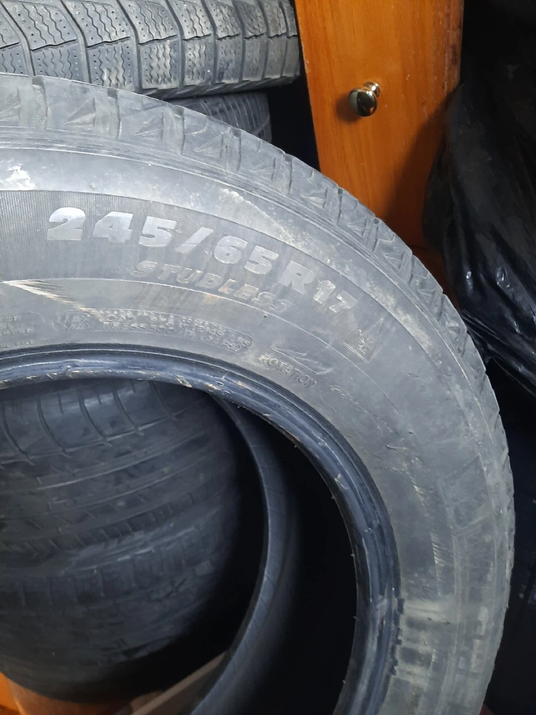 Michelin 245/65R17 Winter Tires - Set of 4