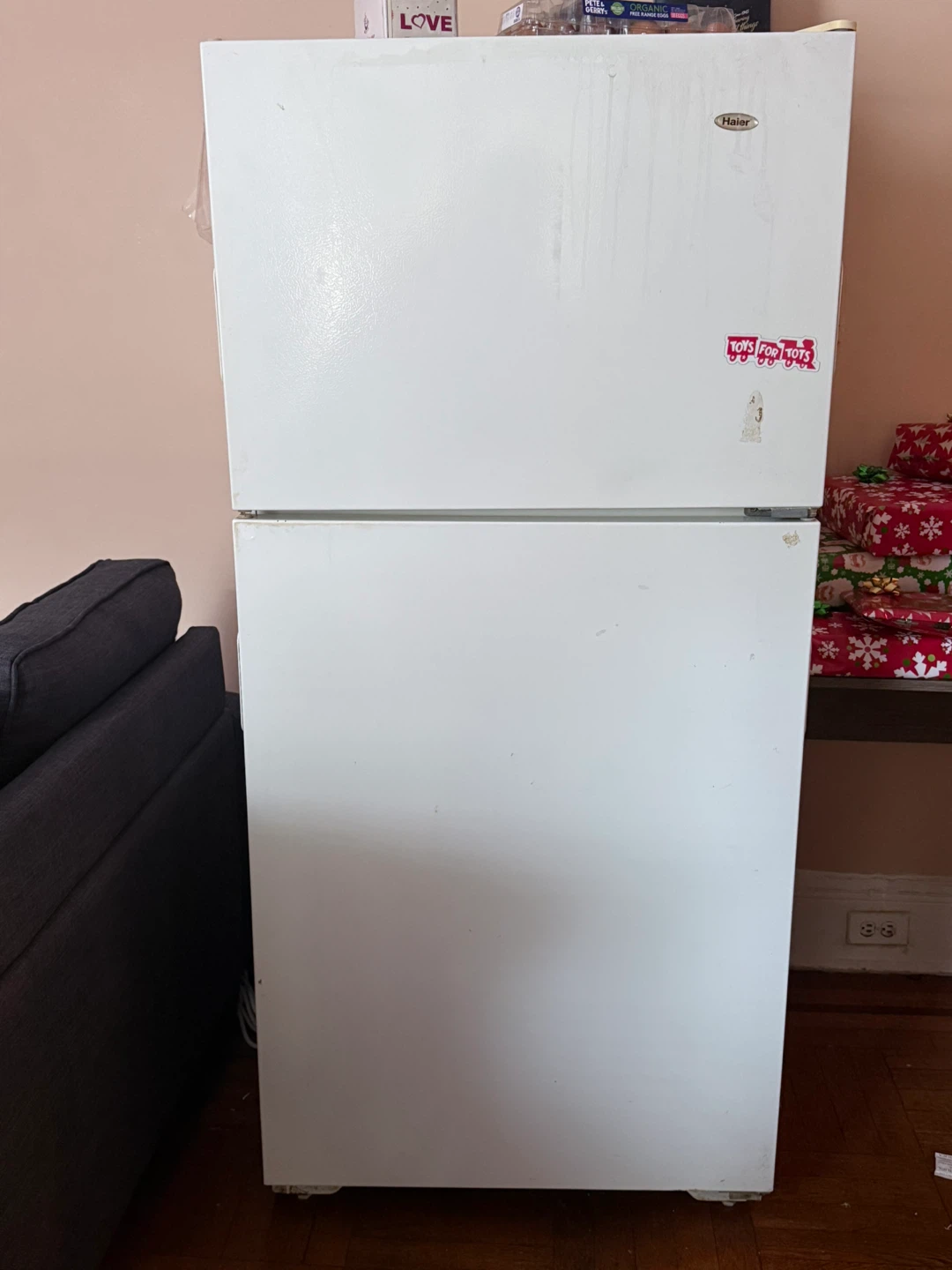 Haier White Refrigerator