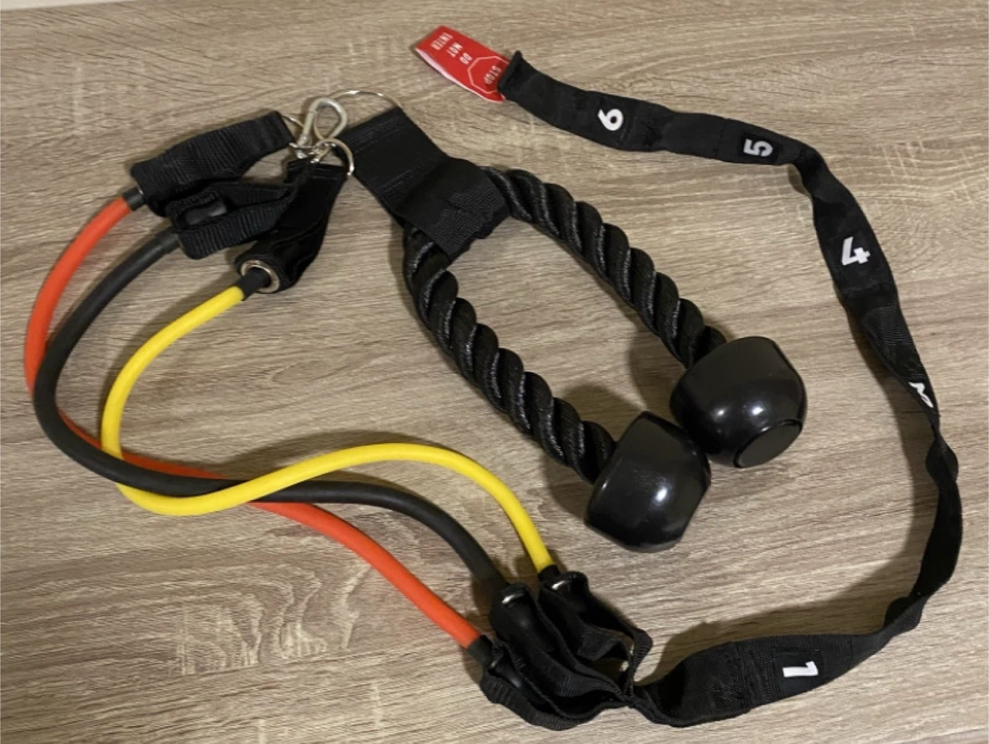 Exercise Bundle – Speed Bag, Double End, Grippers & Band Set - photo 4