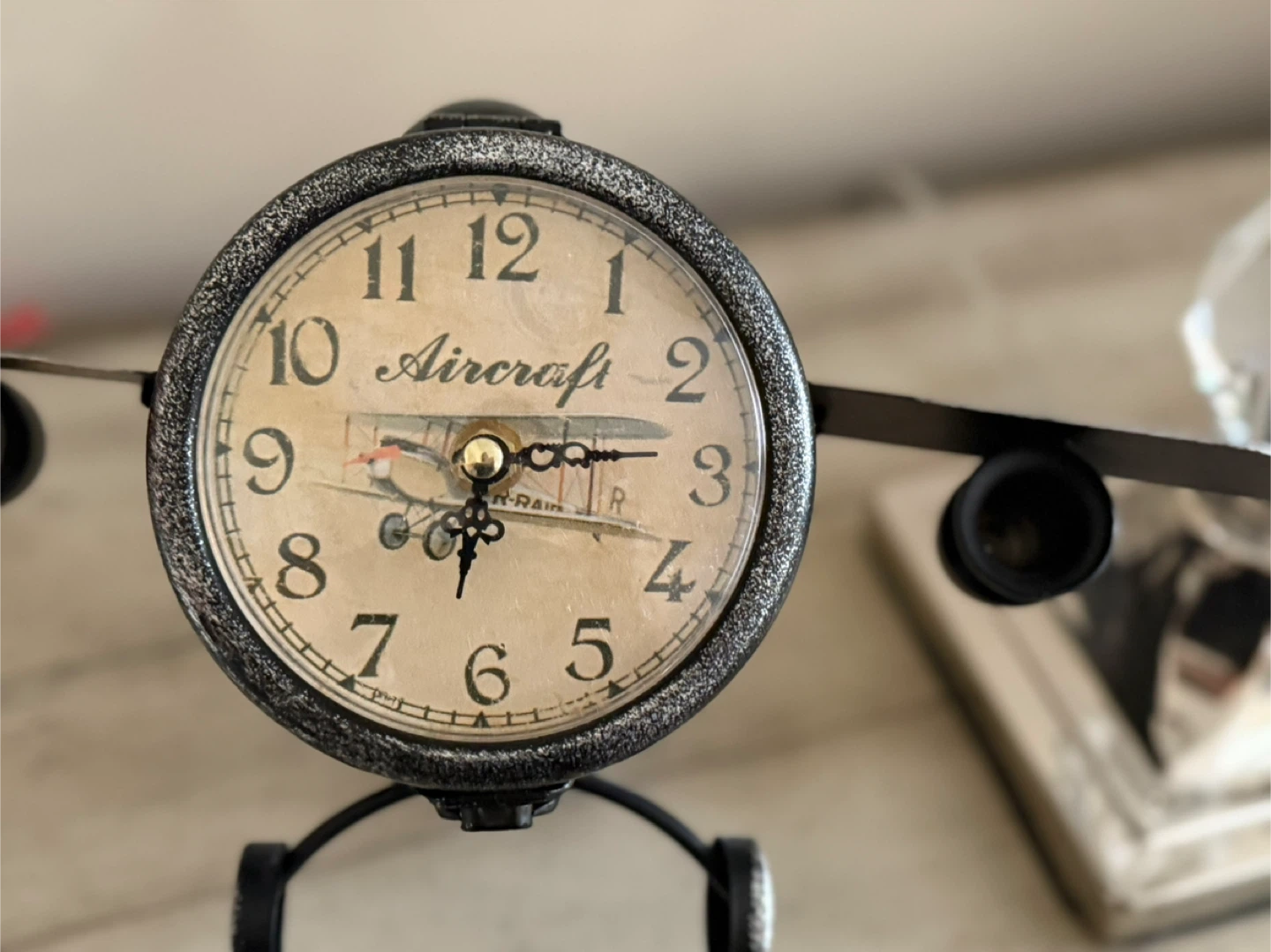 Aircraft Table Clock - Black - photo 4