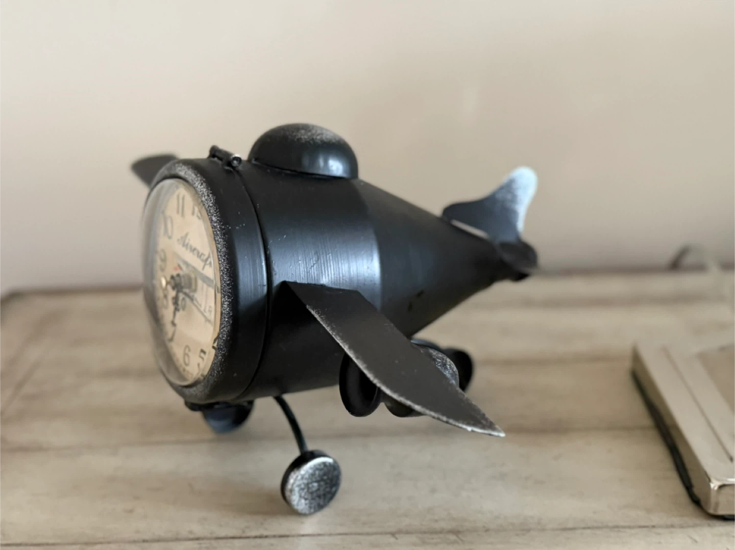 Aircraft Table Clock - Black - photo 3
