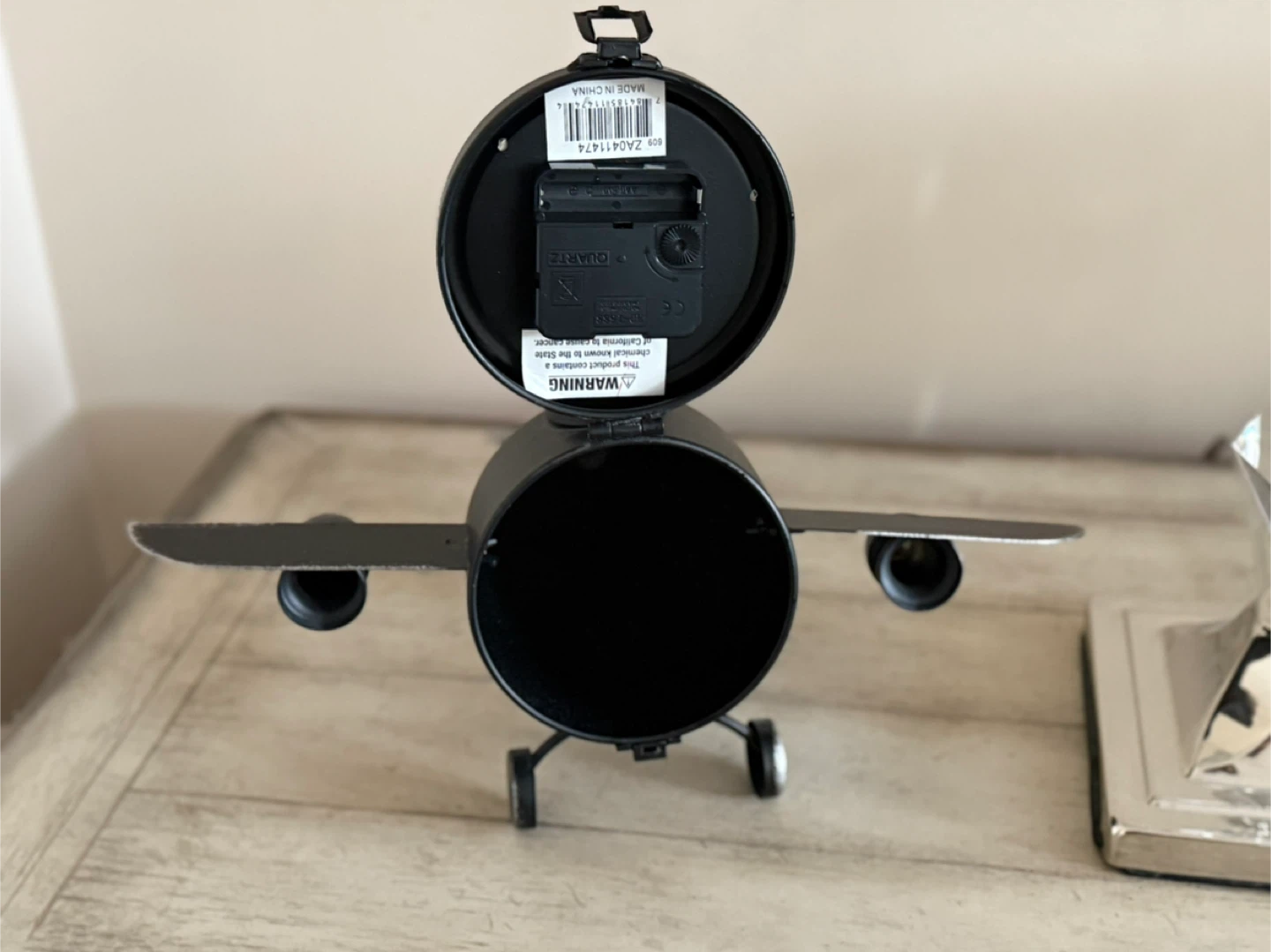 Aircraft Table Clock - Black - photo 2