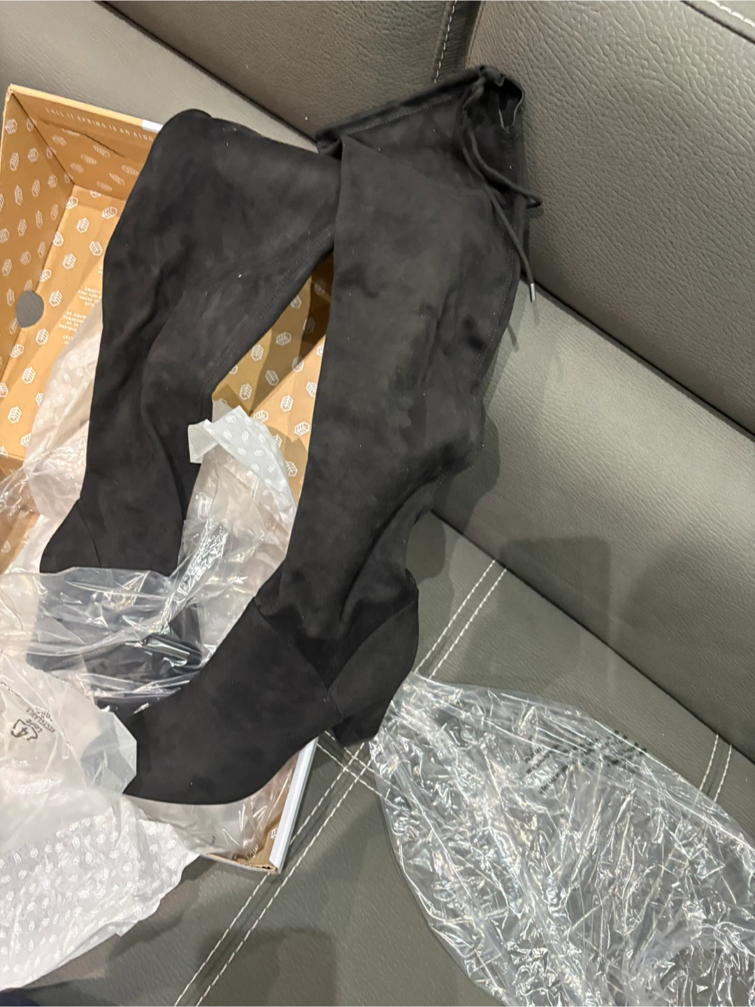 ALDO Culkin-93 Black Over-the-Knee Boots - Size 8.5 - photo 2