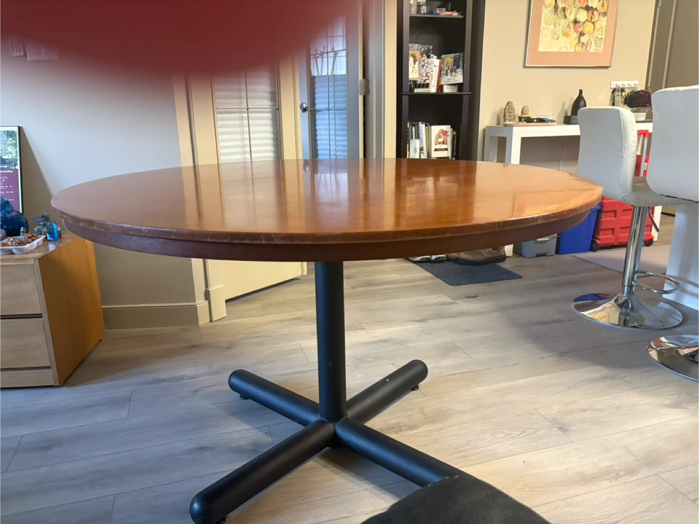 Round Wooden Dining Table
