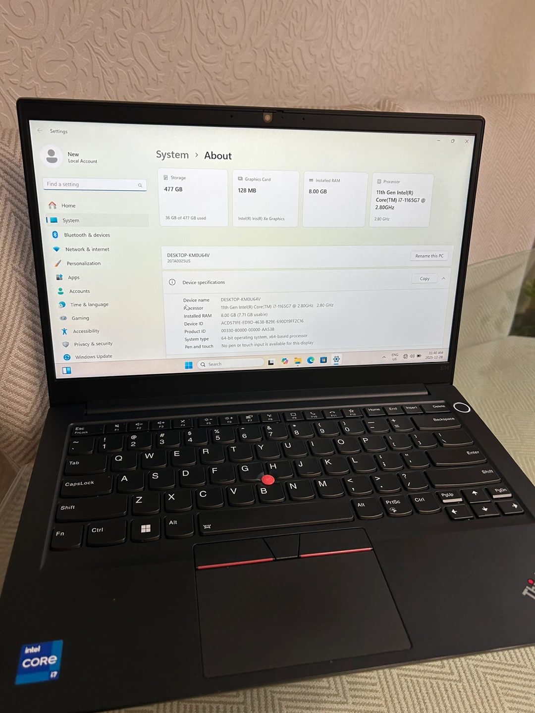 Lenovo ThinkPad E14 Gen 2 Laptop - photo 5