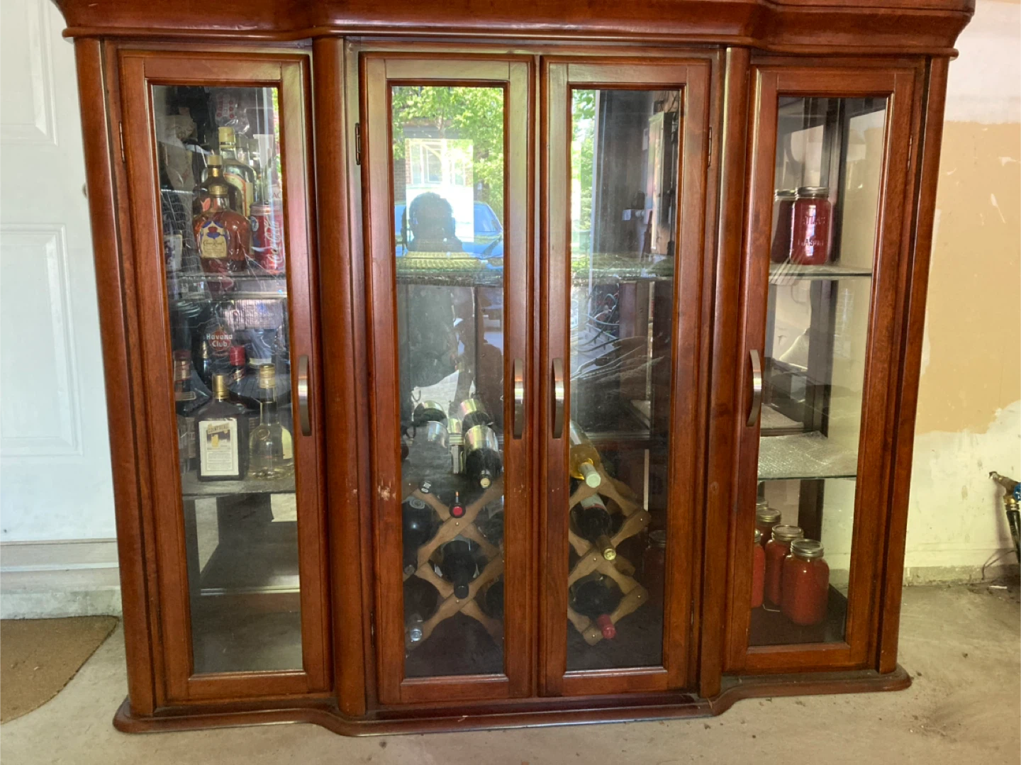 Wooden Buffet with Hutch - photo 2