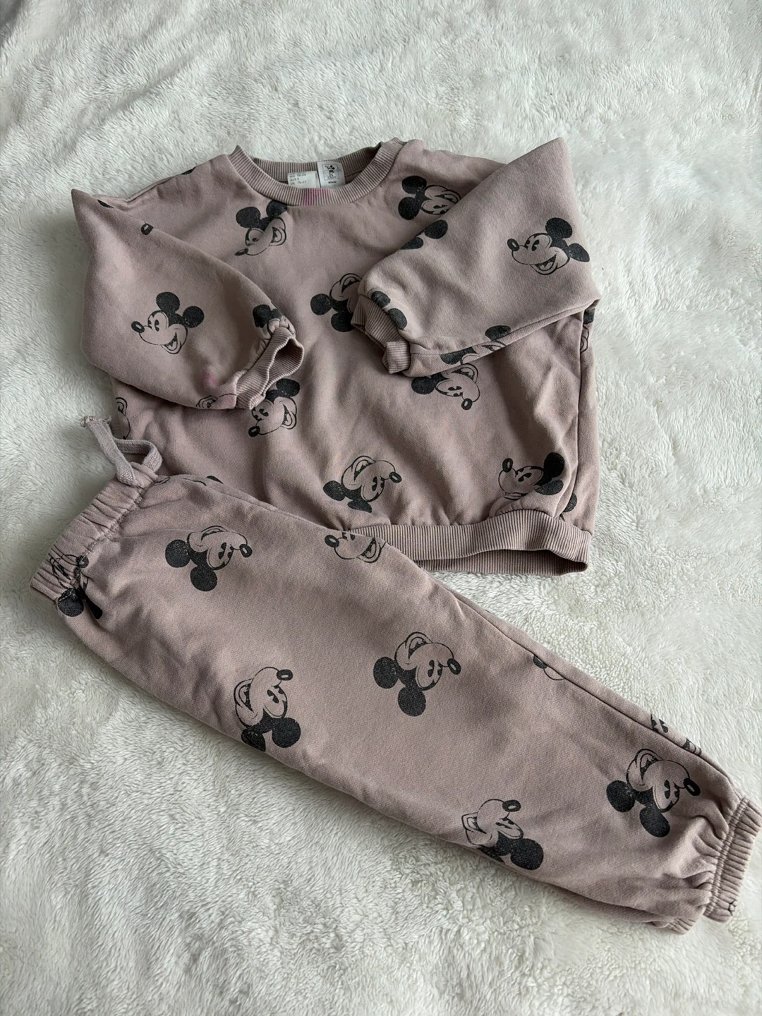 Zara Kids Mickey Mouse Sweat Suit