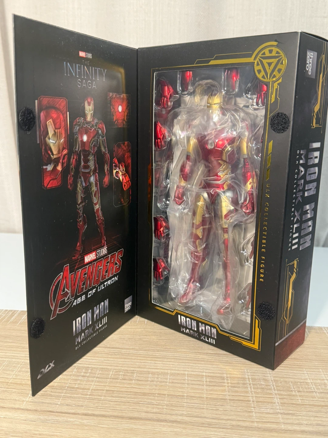 Threezero DLX Iron Man Mark XLIII Avengers Figure - photo 3