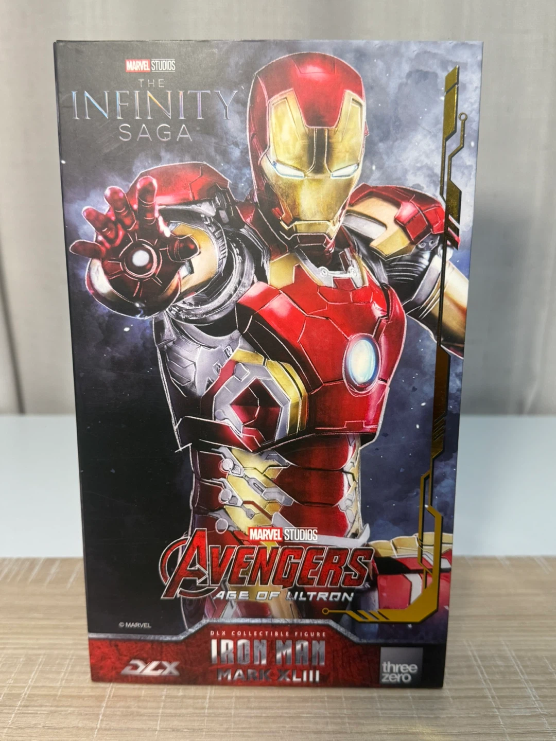 Threezero DLX Iron Man Mark XLIII Avengers Figure