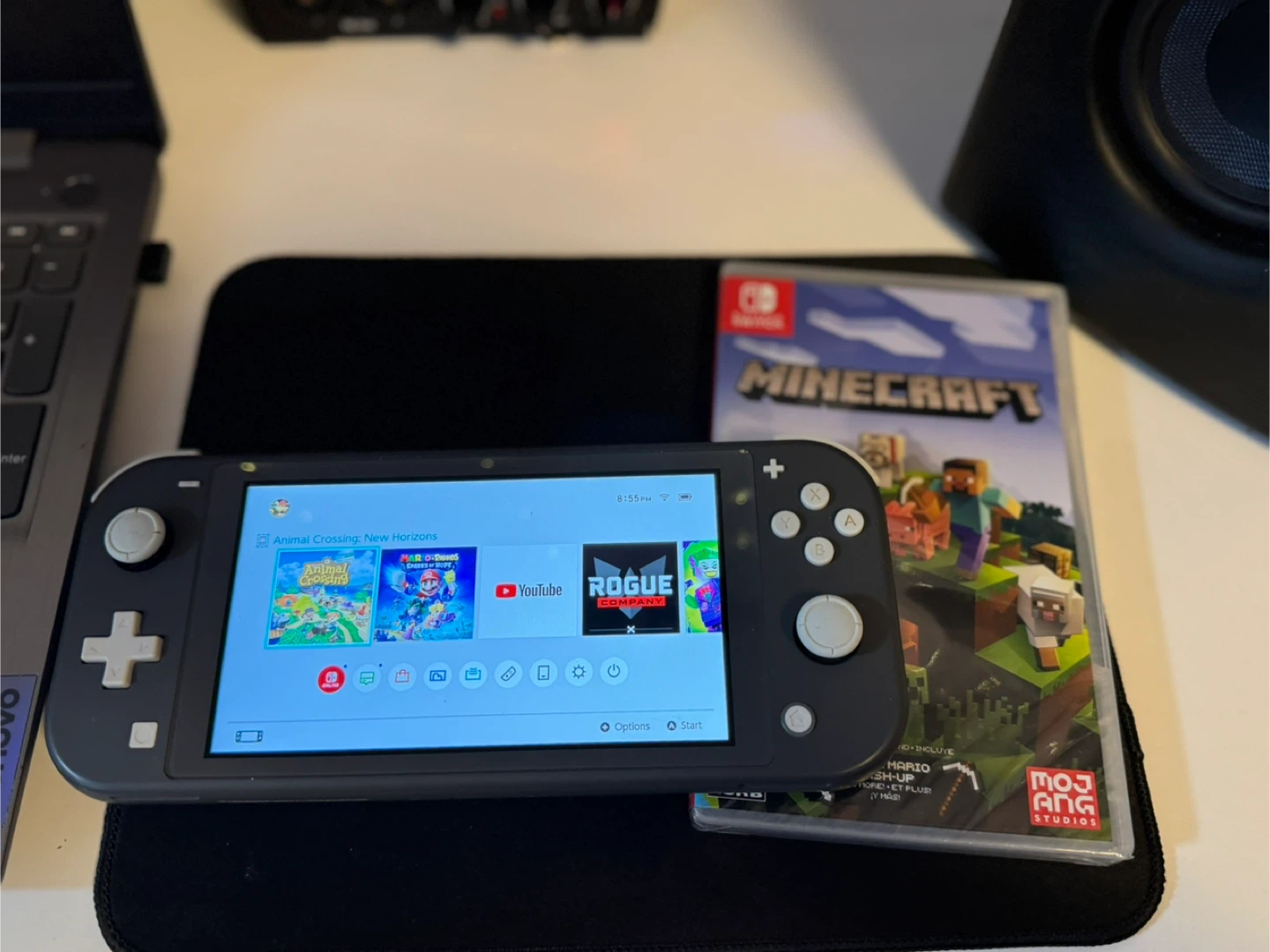 Nintendo Switch with Minecraft Game