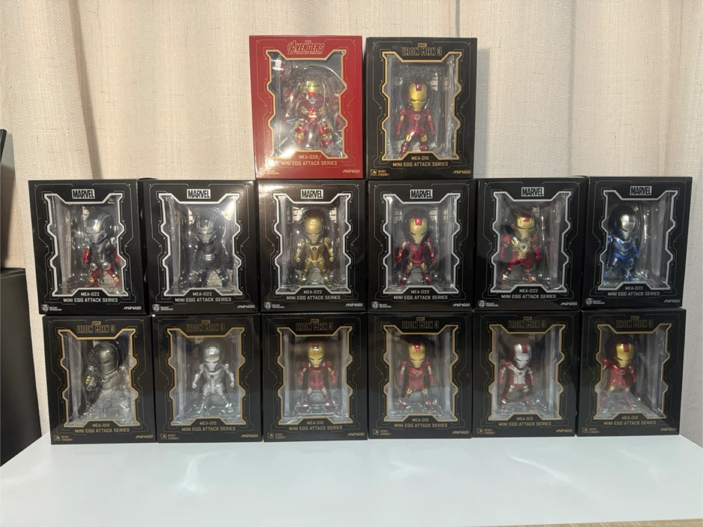 Marvel Mini Egg Attack Series Iron Man Figures