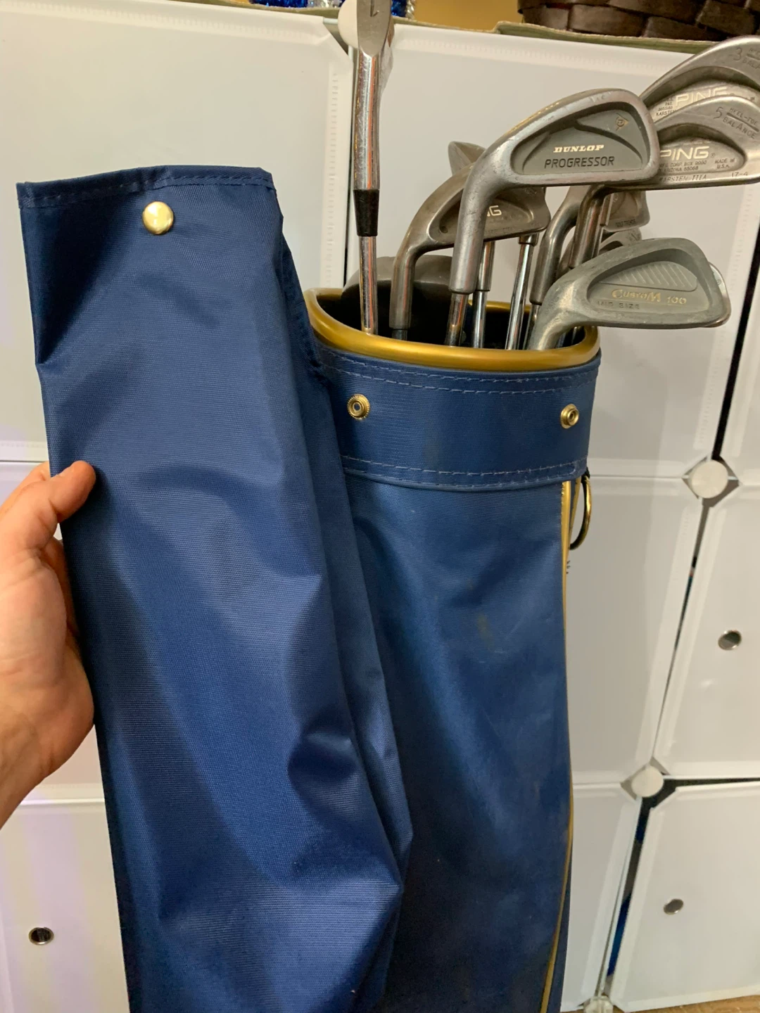 Golf Club Set with Labatt Blue Bag - photo 3