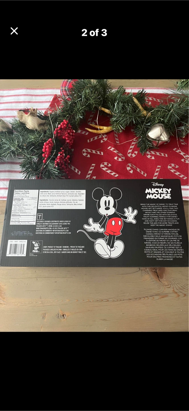 Disney Mickey Mouse Figural Treat Jars - photo 2