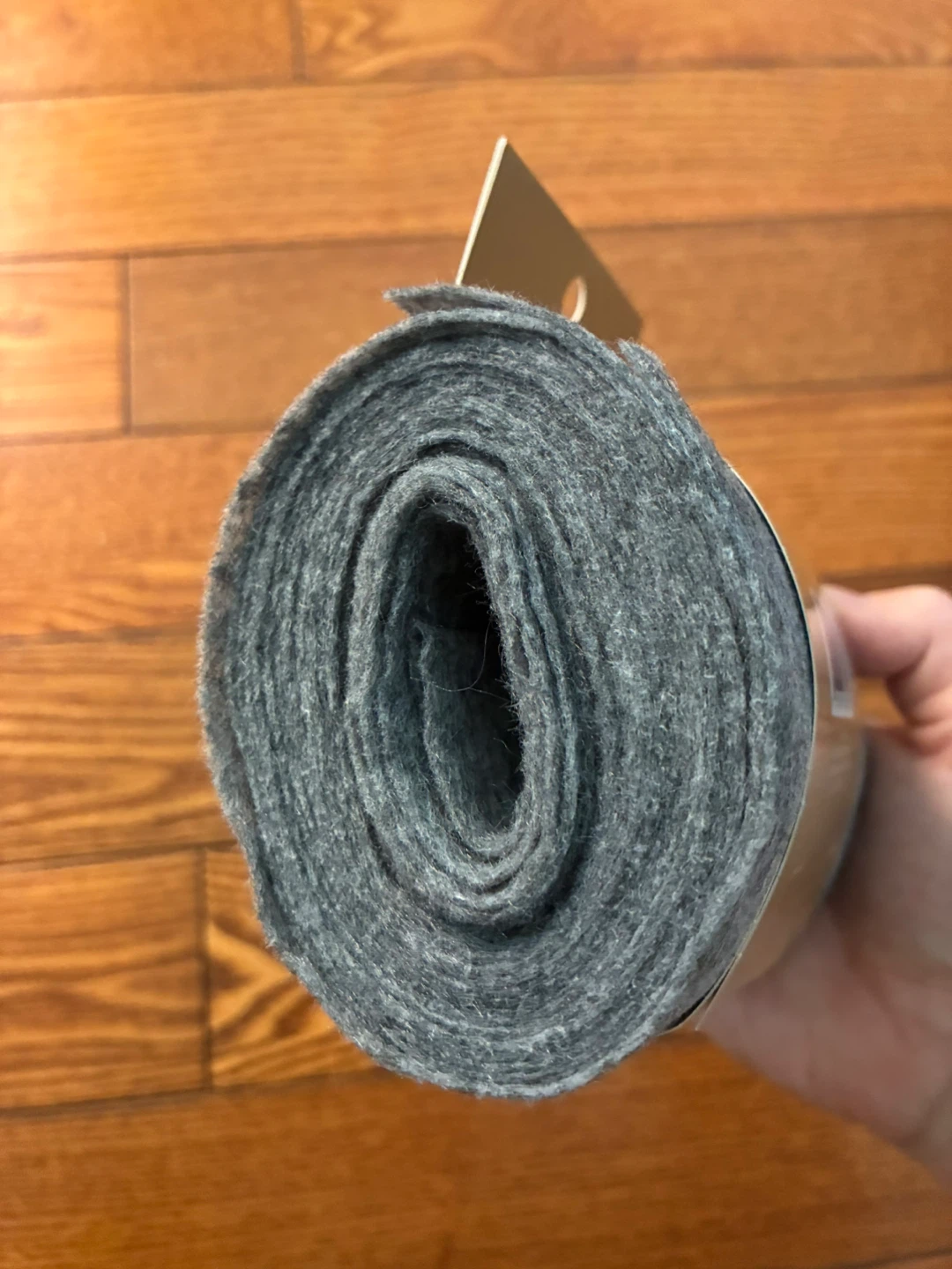 Chic's Craft Felt Roll - Grey, 4.75" x 13 ft - photo 3