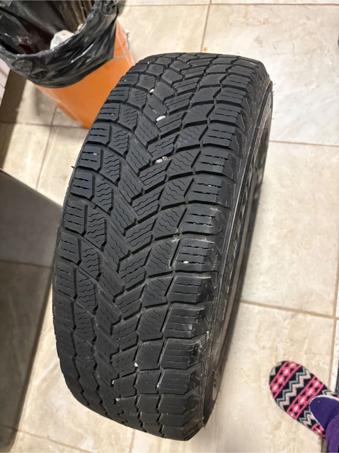 Michelin 195/65R15 Studless Winter Tire - photo 2