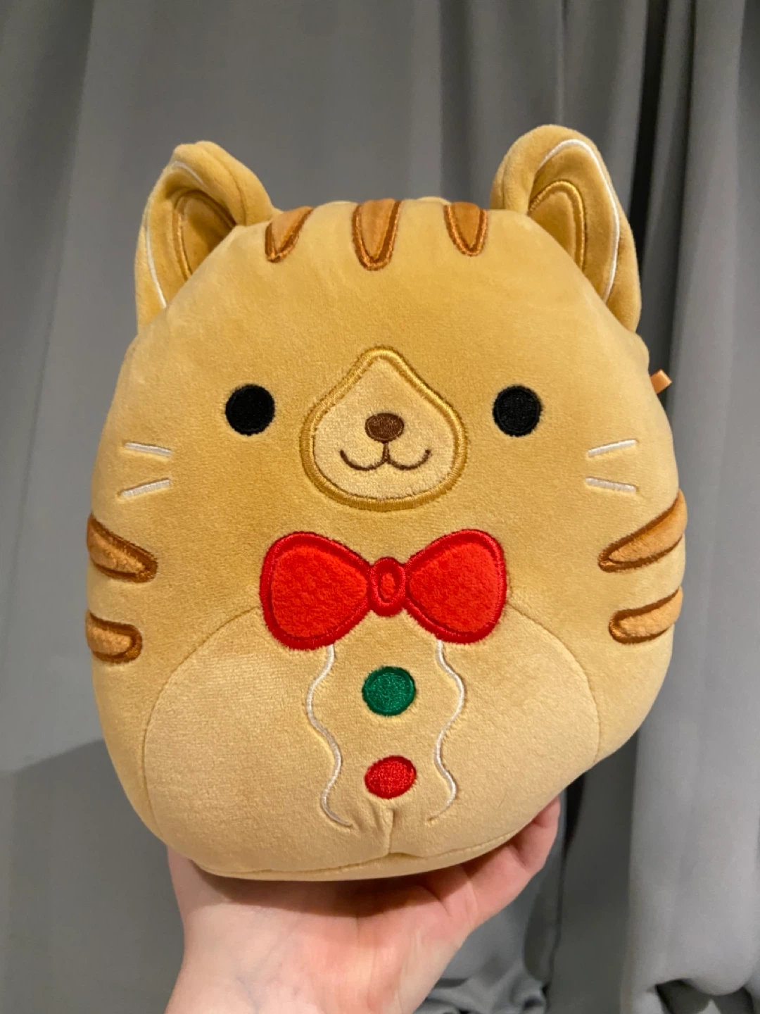 Jones The Gingerbread Tabby Cat Squishmallow